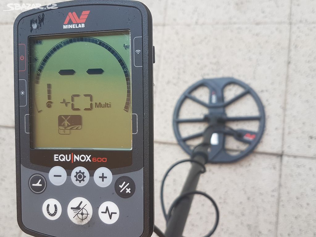 Minelab Equinox 600 Plus.detector kovu v záruce