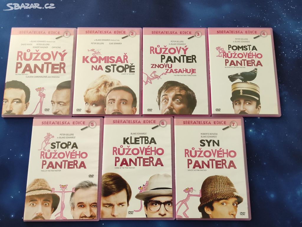 DVD Růžový panter - kompletní sběratelská edice