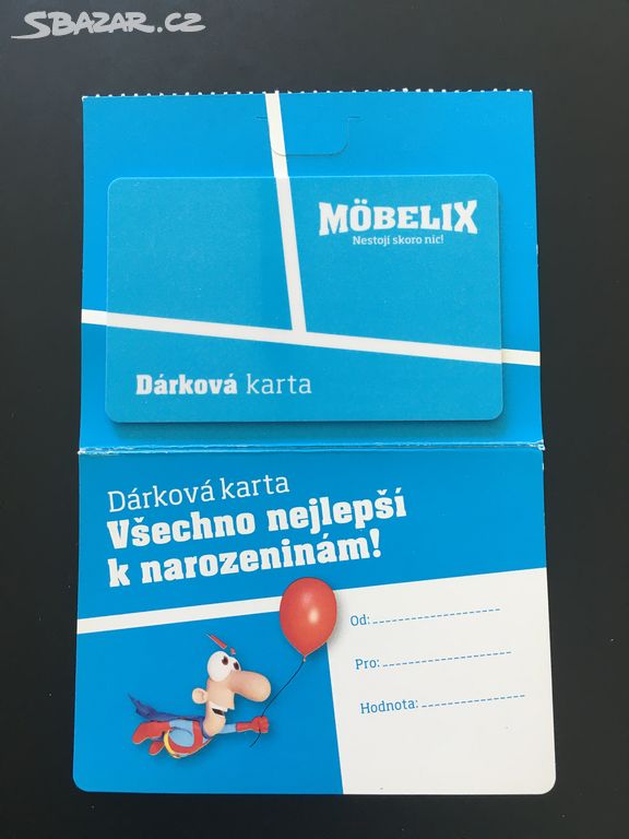 Dárkový poukaz Möbelix