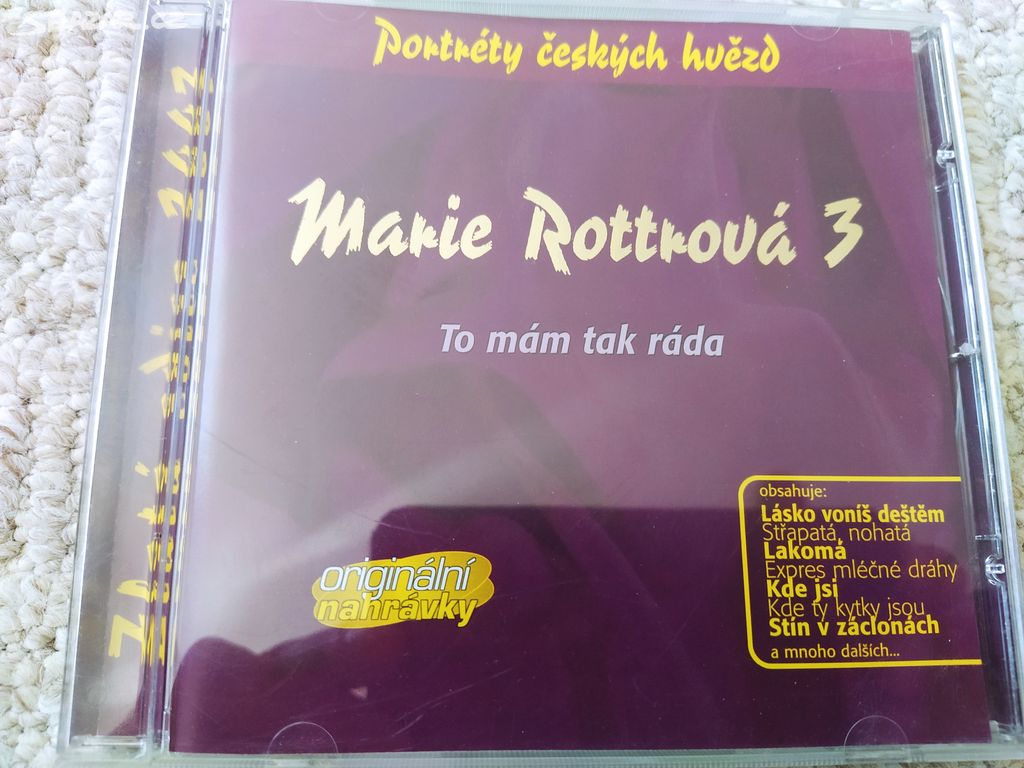 CD Marie Rottrová 3 - To mám tak ráda(Zlatá edice)