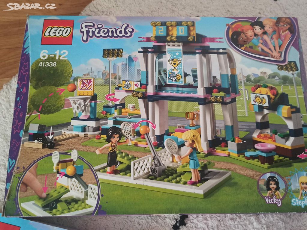 Lego friends 41338+41358 - kompletní