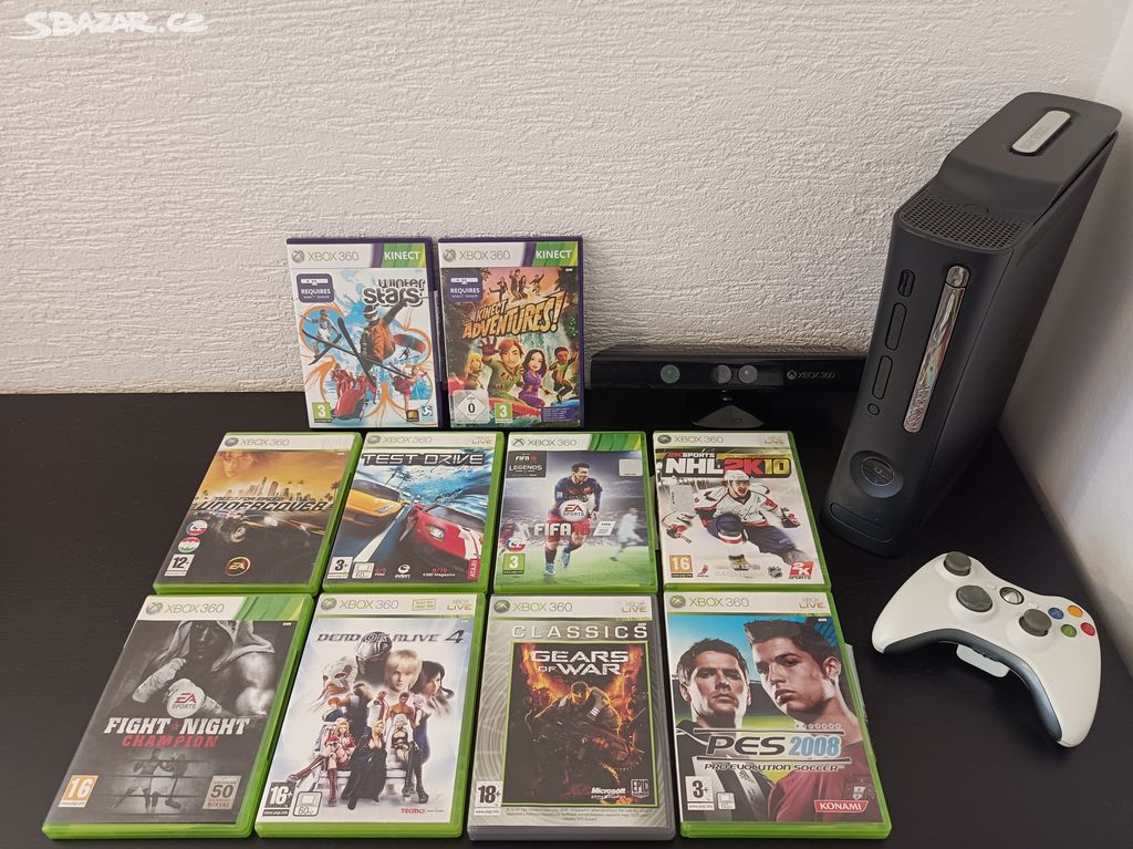 Xbox 360 ELITE (120GB) + Kinect