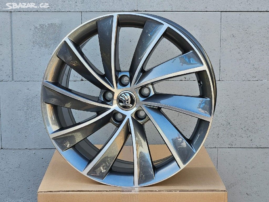 Nové orig alu disky Škoda Pegasus 18" Superb 3