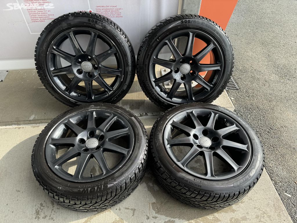 Alu disky 5x112 r17 205/50 93V zimní