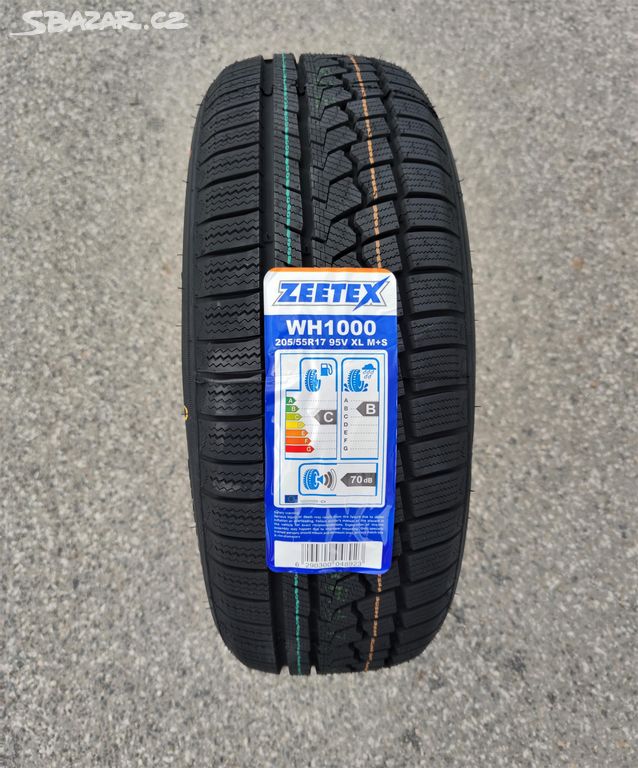 205 55 17 NOVÉ ZIMNÍ PNEU Zeetex 205/55 R17 95V XL