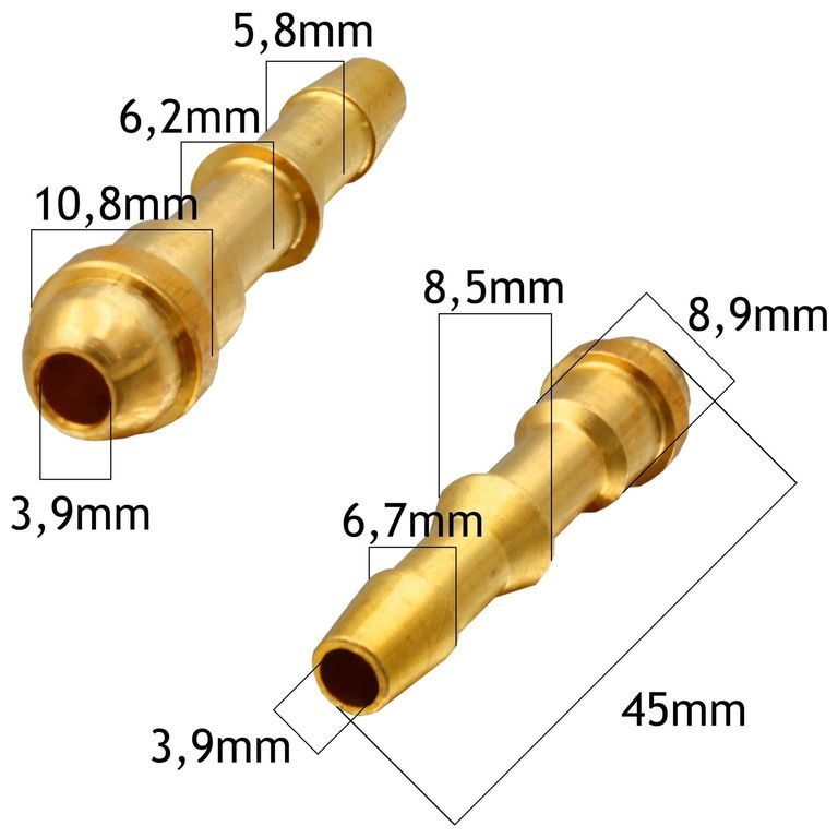 Hadicový nástavec 6mm Vogelmann