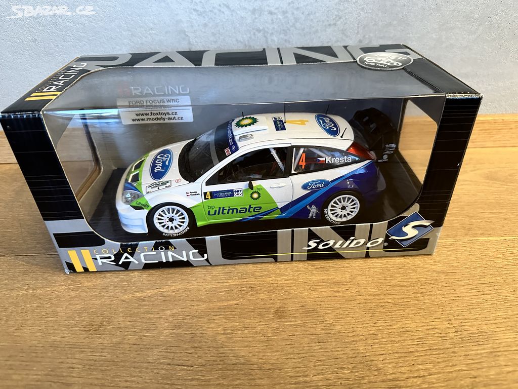 Ford Focus WRC Monte Carlo 2005 Kresta 1:18 RARITA