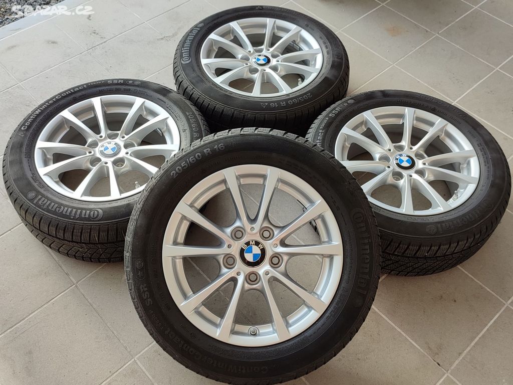 Zánovní originál ALU kola BMW 16" 5x120 ET31 pne