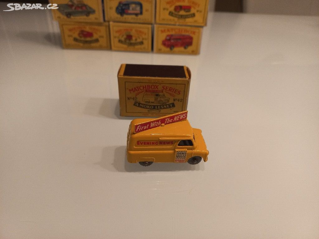 Matchbox rw no.42 Evening News Van