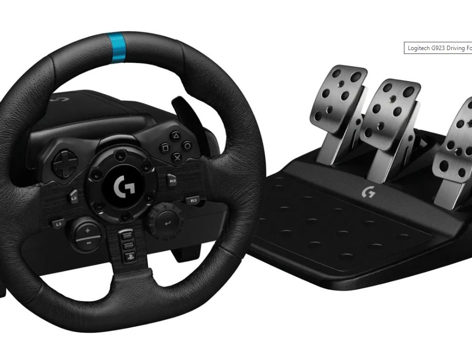 Logitech G923 Driving Force pro PC