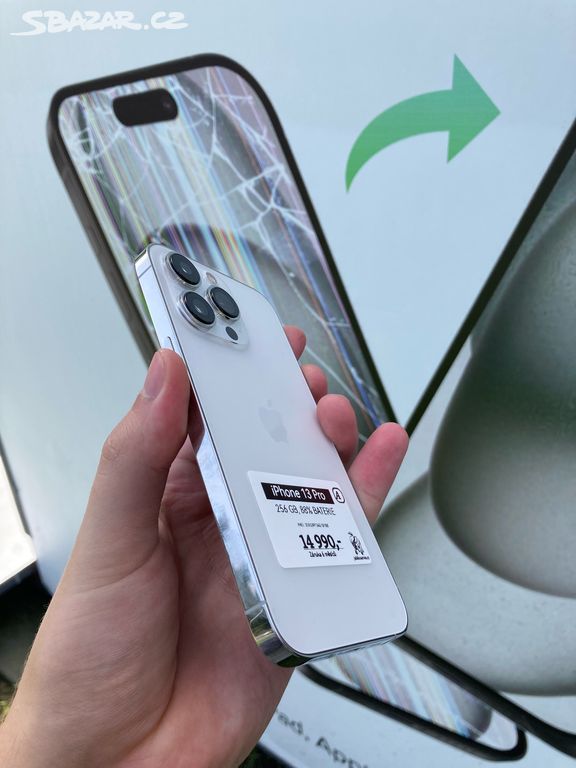 iPhone 13 Pro 256GB - 6M ZÁRUKA - SILVER