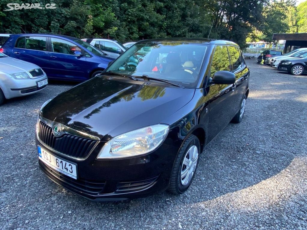 Škoda Fabia 1.2TSI 63kW klimatizace ABS 2010 ČR