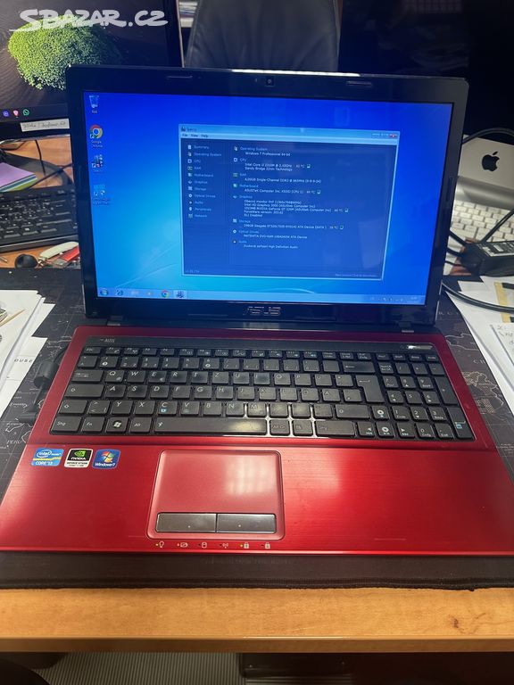 Notebook ASUS X53S 15,6, i3, 4GB, 320GB