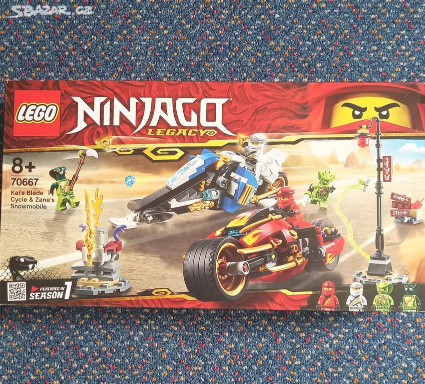 Lego Ninjago 70667 - Blade Cycle & Snowmobile