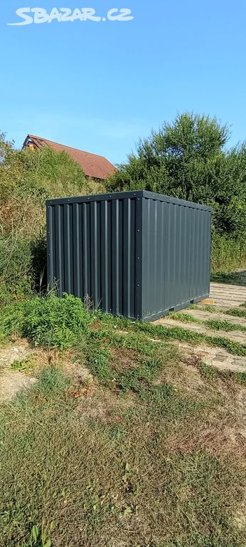 Plechový kontejner 2,2 x 3 m - IHNED K ODBĚRU