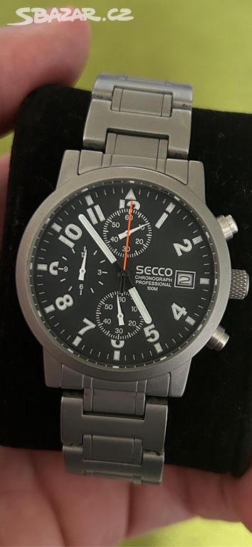 Hodinky Secco Chronograph Professional 100m