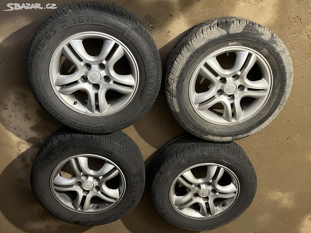 KIA zimní sada kol 215/65 R16, 5x114,3