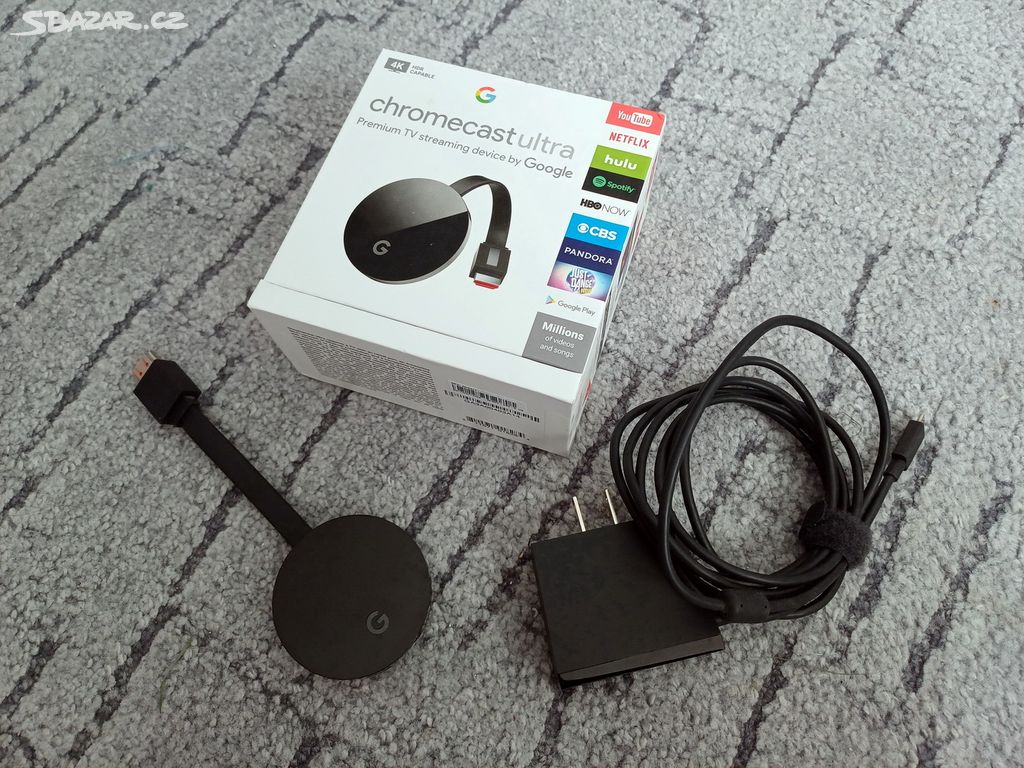 Google Chromecast Ultra - TOP STAV!!!