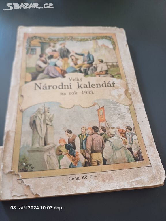 Velký Národní kalendář 1933