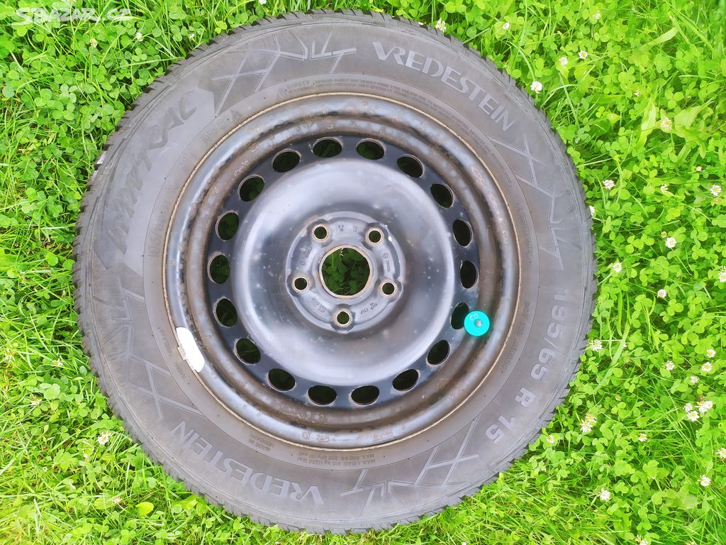 Zimní pneu Vredestein Wintrac 195/65 R15 s disky