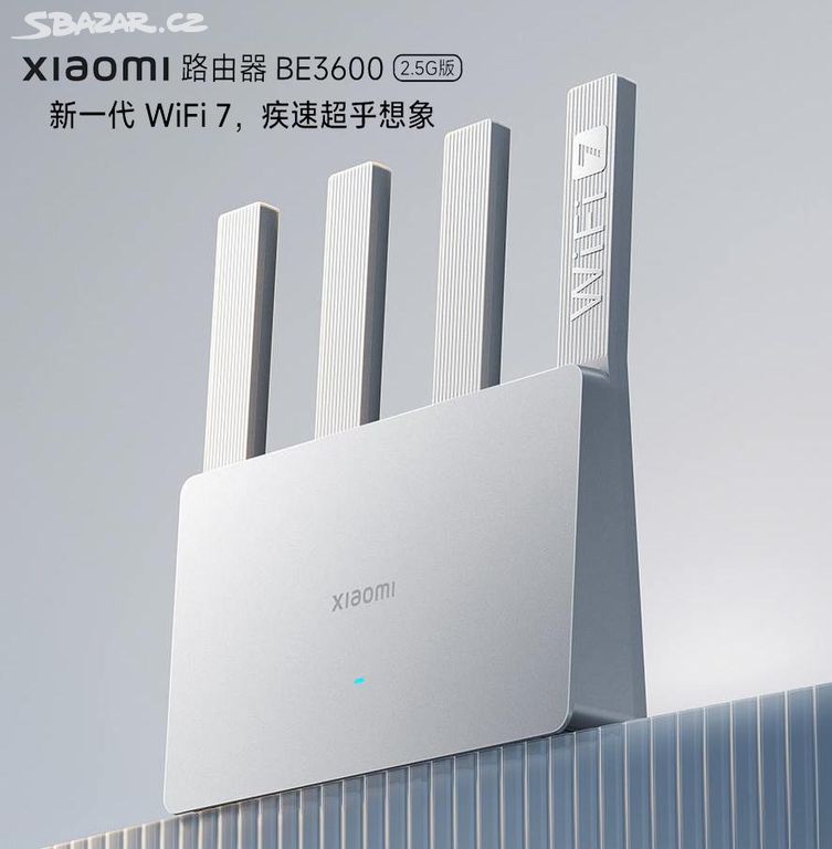 Wifi 7 - Xiaomi BE3600 2.5G router - NOVÝ !