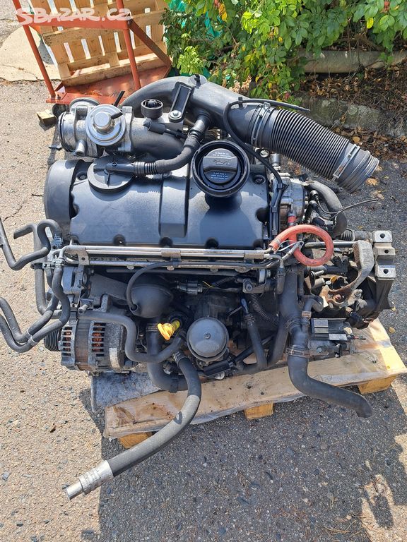 Motor AXR, převodovka EUH VW Golf IV 1.9TDI 74kW