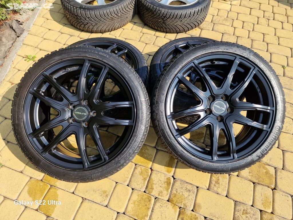 Alu kola zimní sada 5x100 17" Rapid,Fabia 3,Polo 4