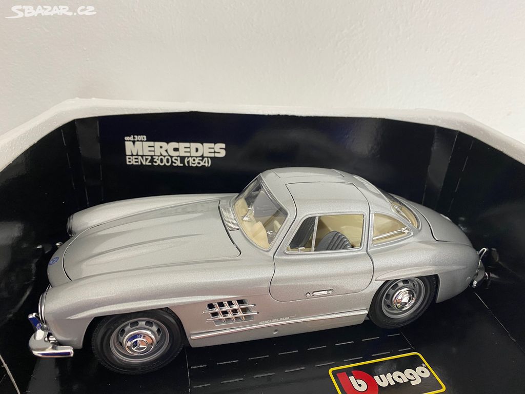 Mercedes Benz 300 SL, Bburago, 1:18