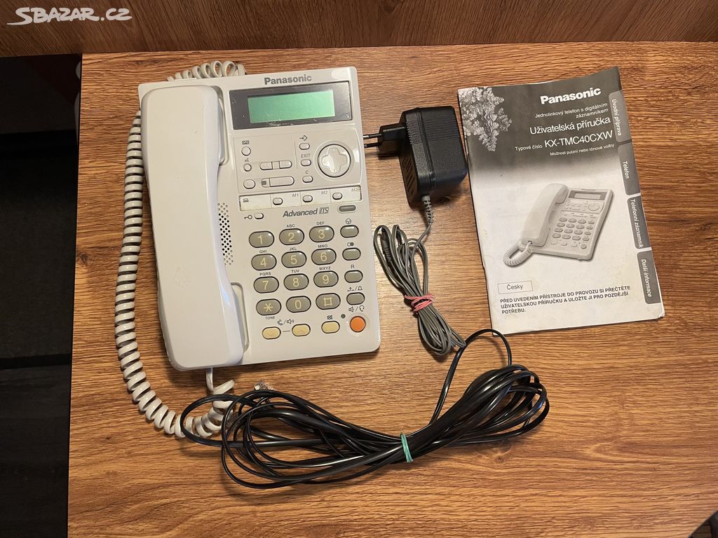 stolní TELEFON PANASONIC typ: PQJXC 0202Z