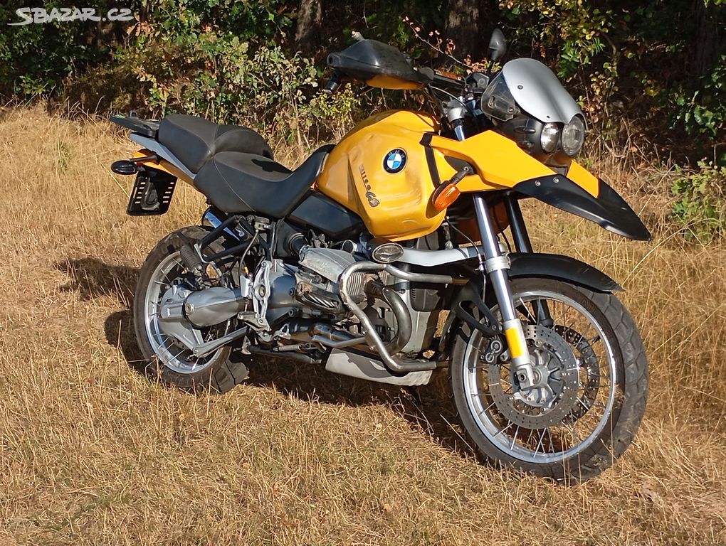 BMW r1150GS bouraný motocykl