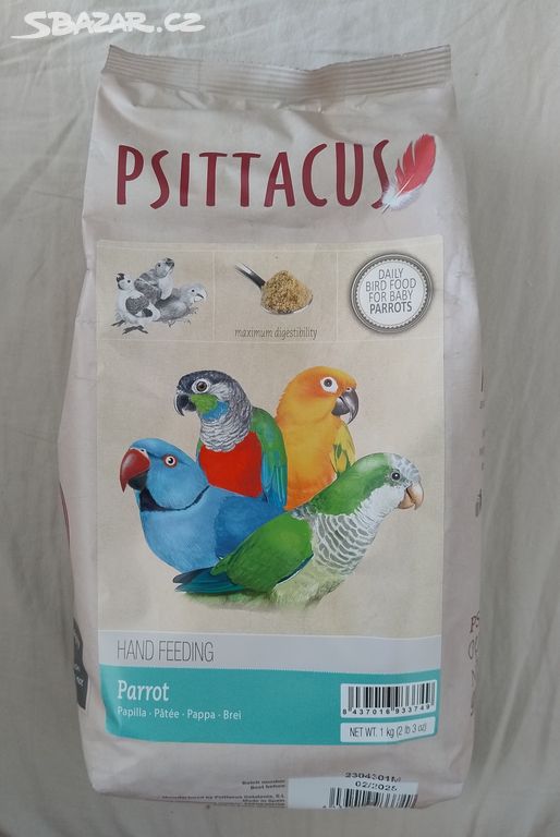 Dokrmovací směs Psittacus pro střední papoušky