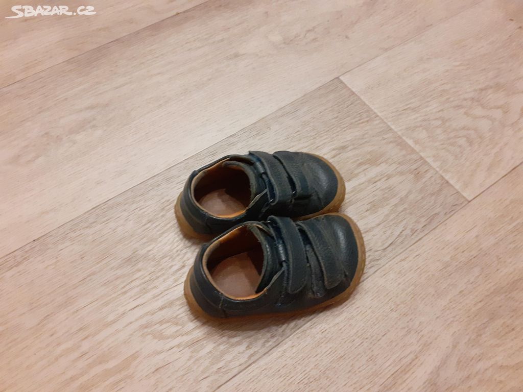 Dětské kožené barefoot boty, vel 22