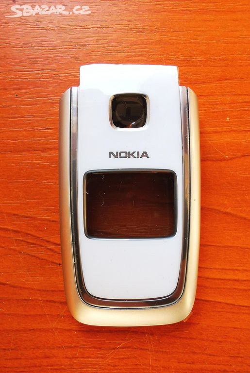 Kryt Nokia 6101-originální přední bílý