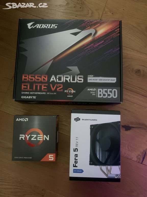 Ryzen 5600, Gigabyte B550 Aorus Elite V2, Fera 5