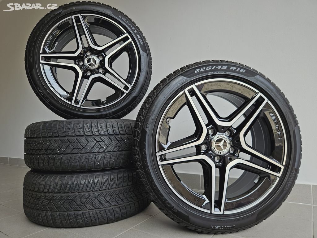 Orig. Mercedes AMG 5x112 Zimní 225/45/18 - Top