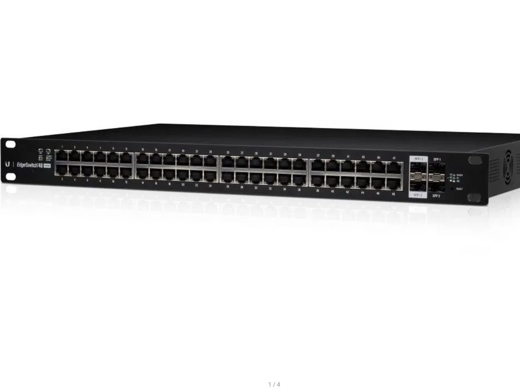 Ubiquiti EdgeSwitch 48, PoE 500W