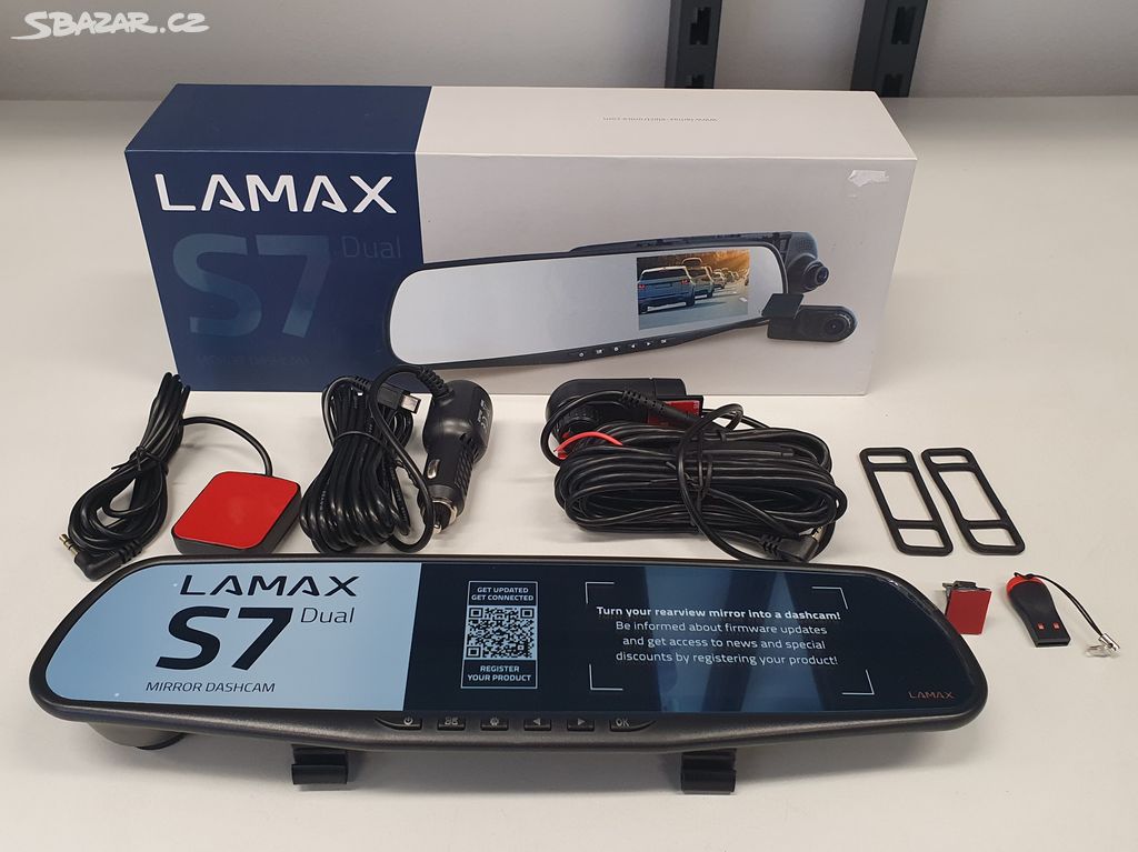 Kamera do auta Lamax S7 Dual GPS