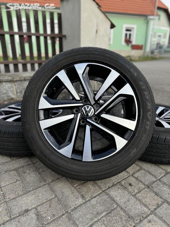 ORIGINÁL Alu Volkswagen Dublin R17, 5x112 - LETNÍ