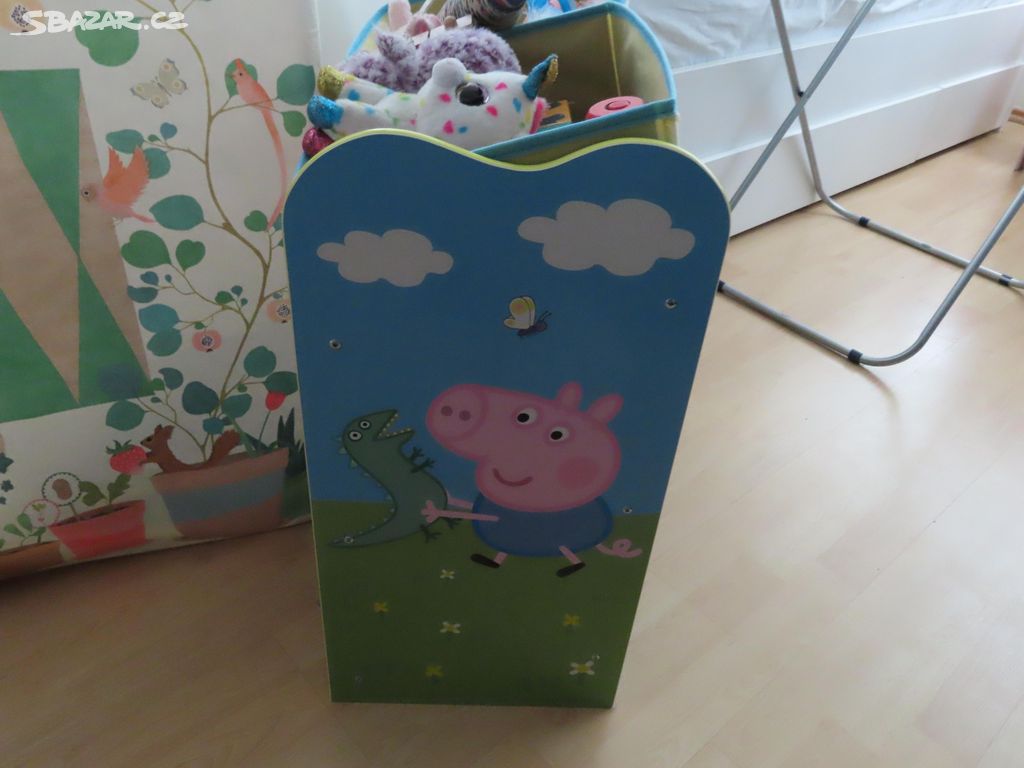 destký box skrinka na hračky peppa pig