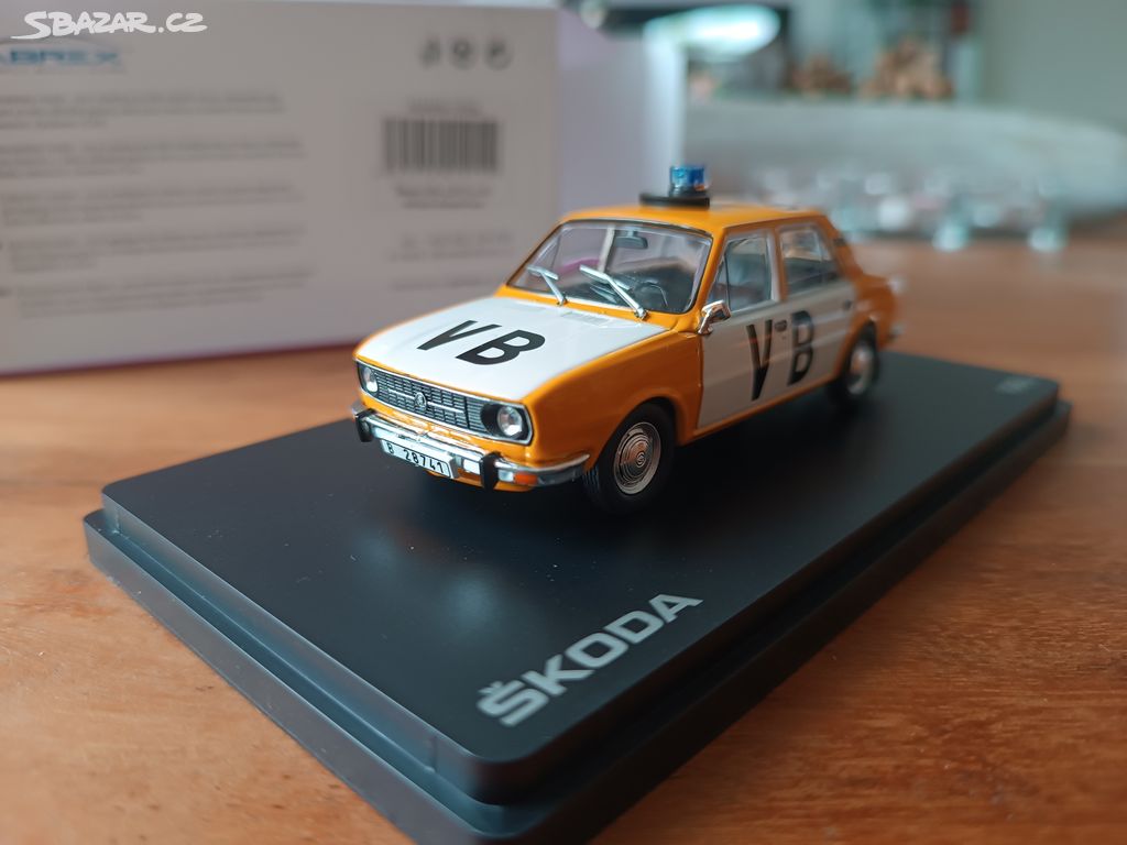 Abrex 1:43 Škoda 105L 1977 Veřejná Bezpečnost