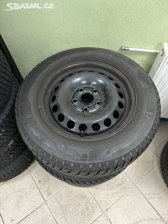 KOLA DISKY 5x112 195/65 R15 ŠKODA OCTAVIA ZIMNÍ