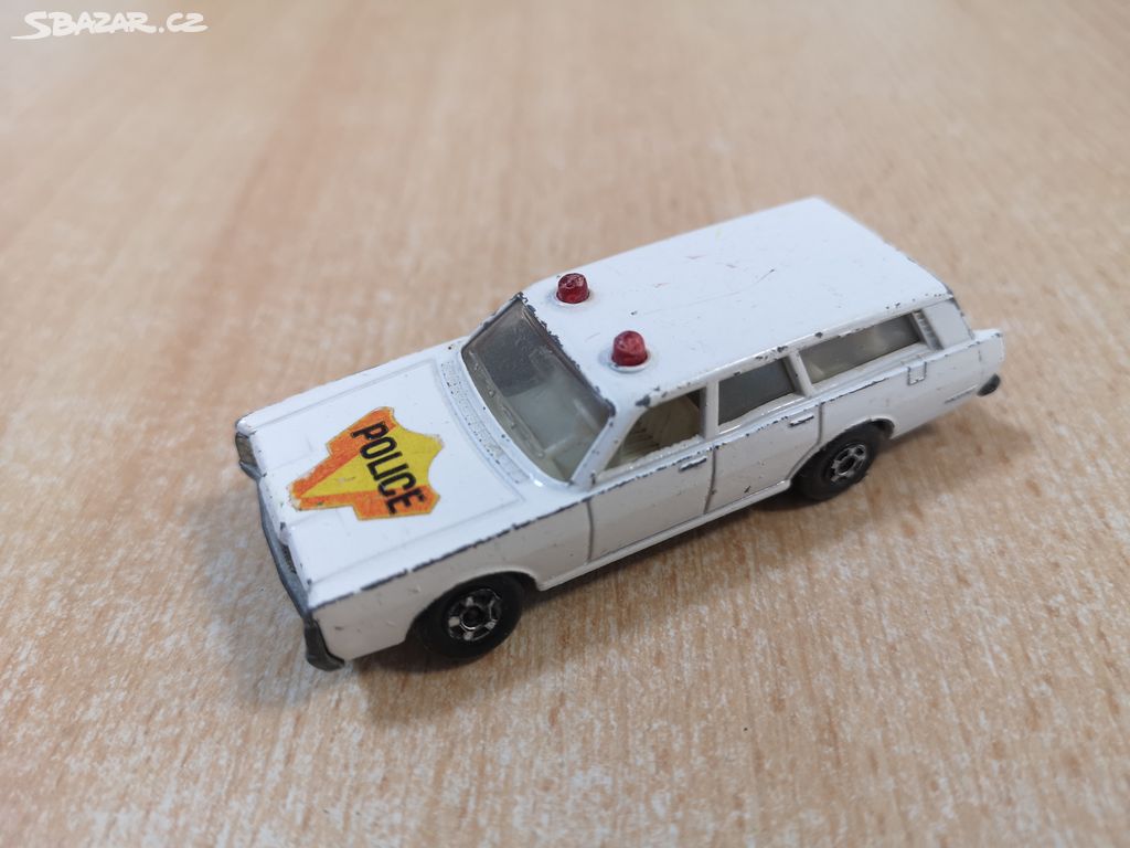 MATCHBOX MERCURY POLICE CAR No 55 1971 ENGLAND