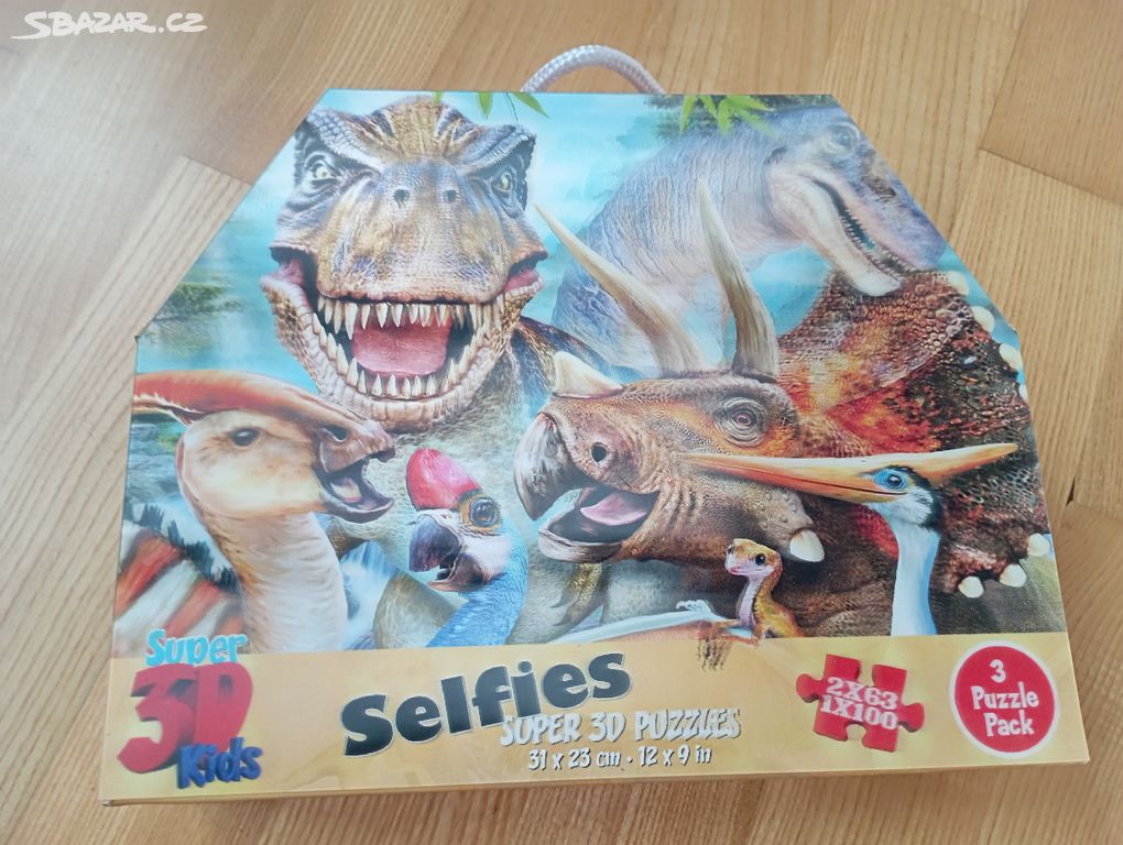 Nádherné nové 3D puzzle Dinosauři