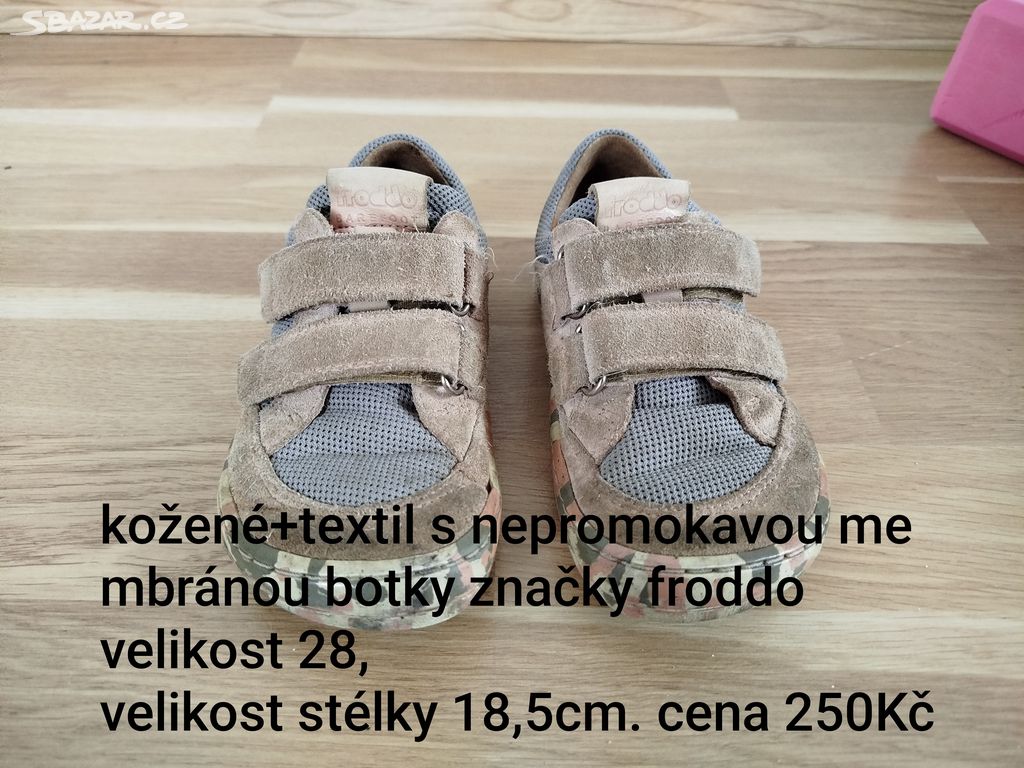 Dětské celoročky s membránou Froddo 28