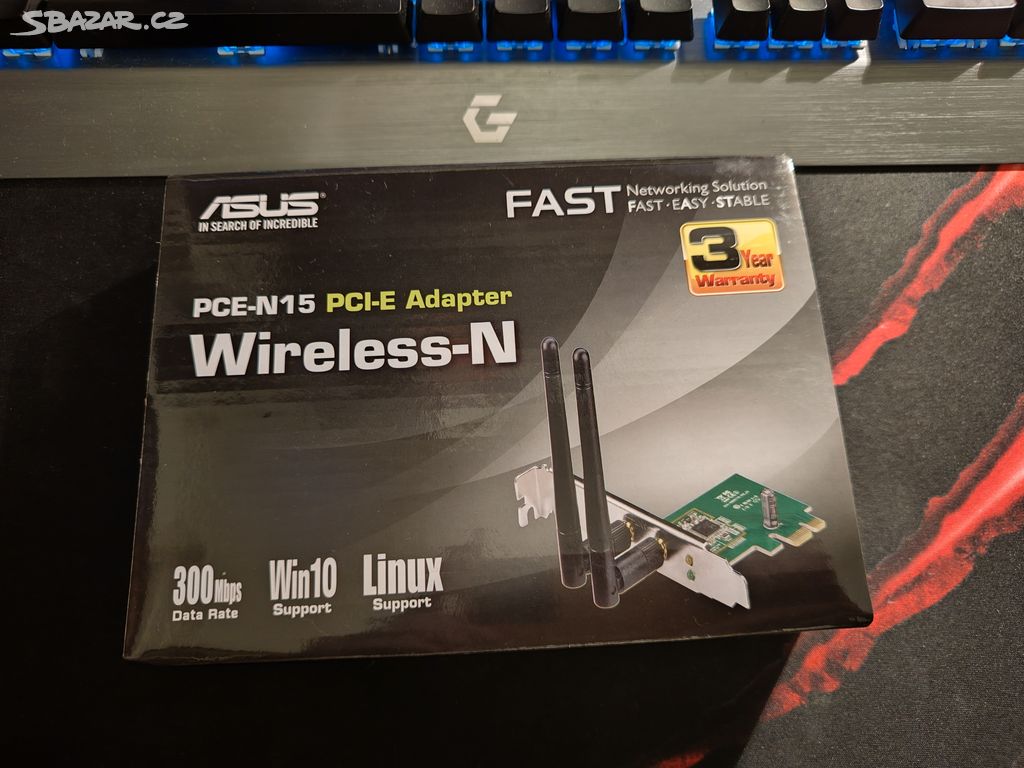 WiFi adaptér Asus PCE-N15