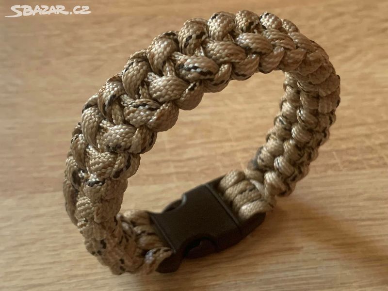 PARACORD NÁRAMEK (19 CM) ARMY STYL - DESERT CAMO