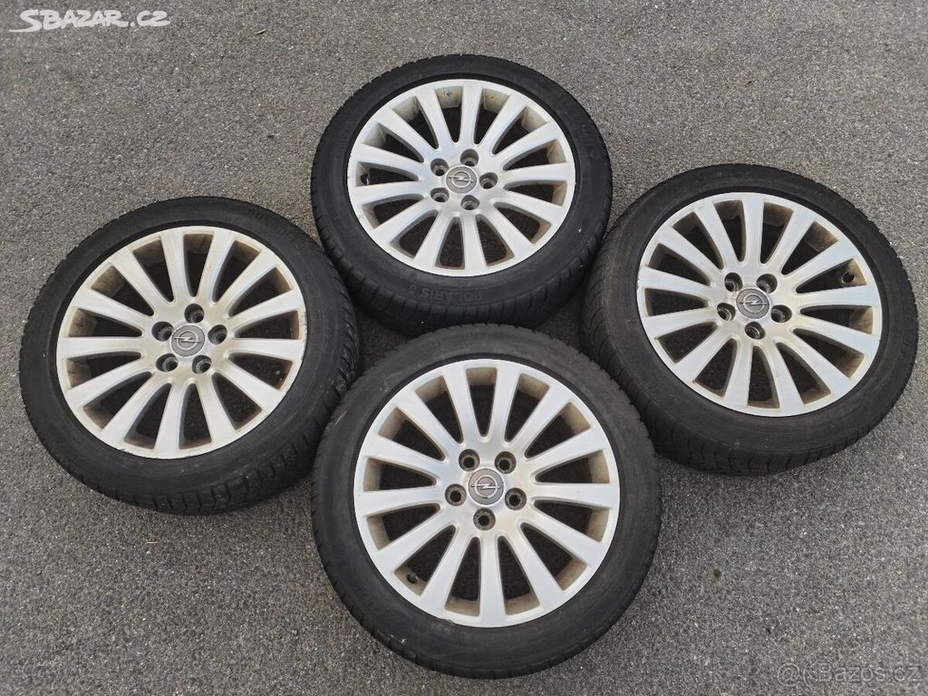 Sada alu kol Opel s pneu 245/45 R18