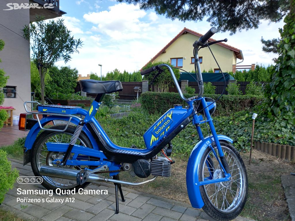 Prodám moped Babetta 215 z r. 1986 po renovaci