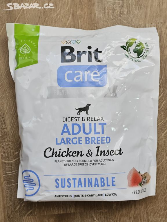 Krmivo Brit care adult large breed chicken 1 kg