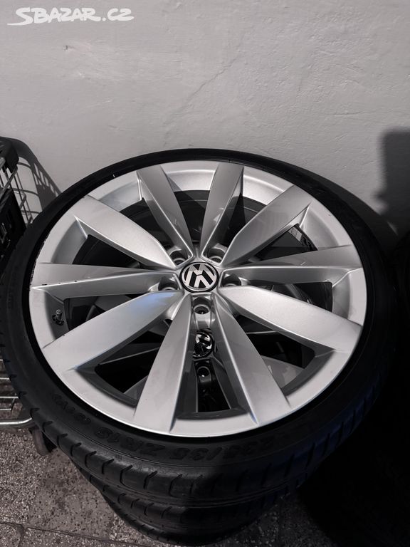 Alu kola disky VW 5x112 R19 Passat CC Lugano ET41